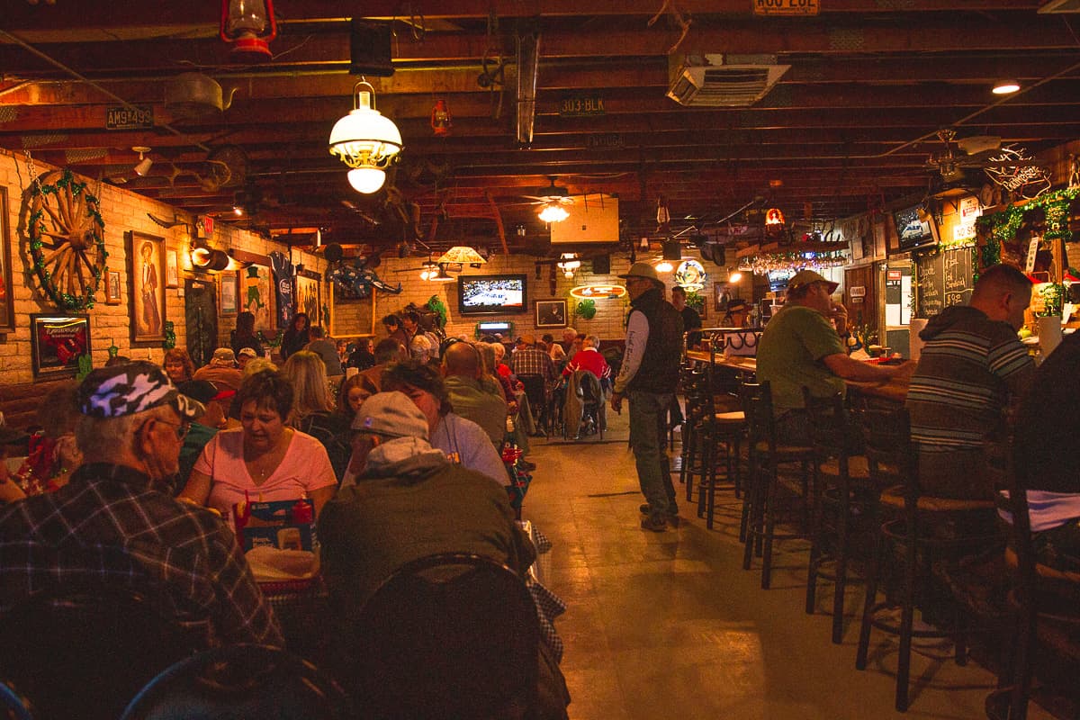 Bar at Tiny's Saloon & Steakhouse