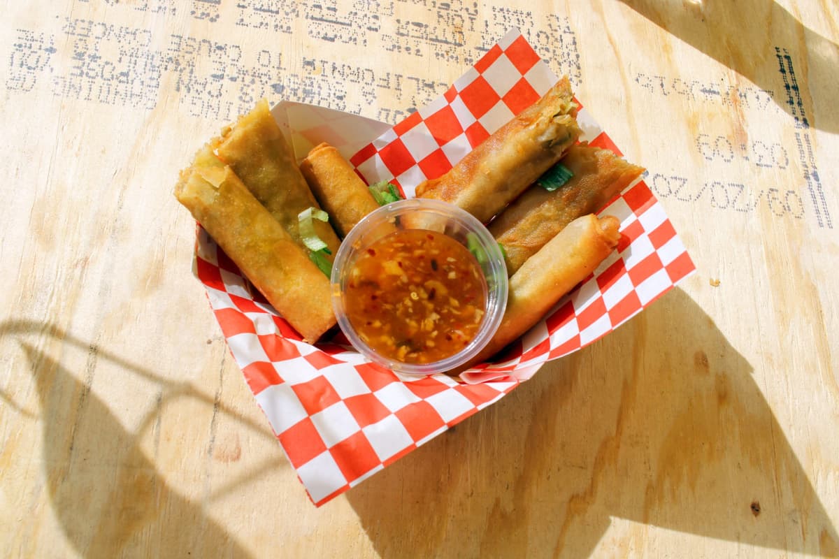Lumpia at Tita! Tita! (Photo by Mark Whittaker)