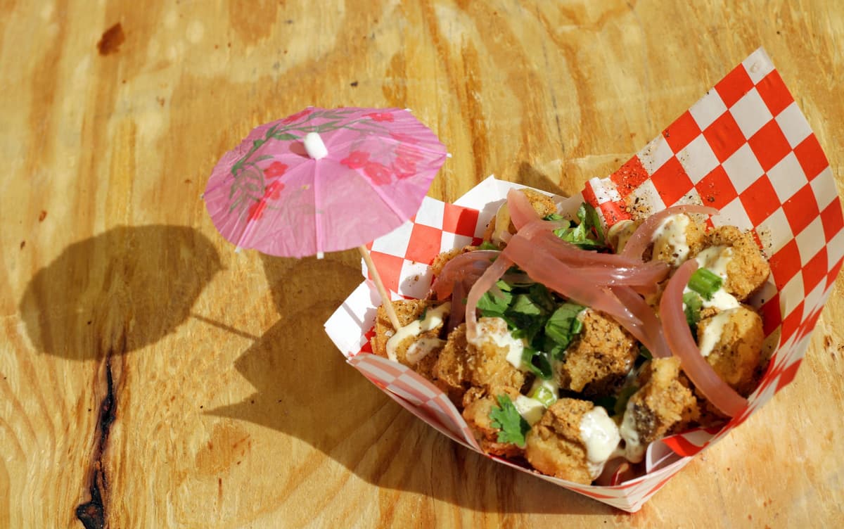 Tofu Tots at Tita! Tita! (Photo by Mark Whittaker)