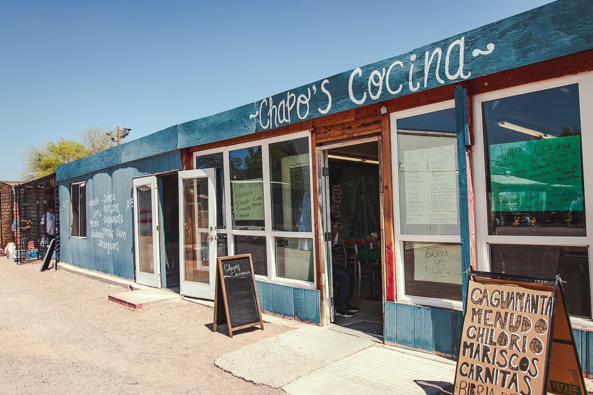 Chapo's Cocina at the Tohono O'odham Swap Meet