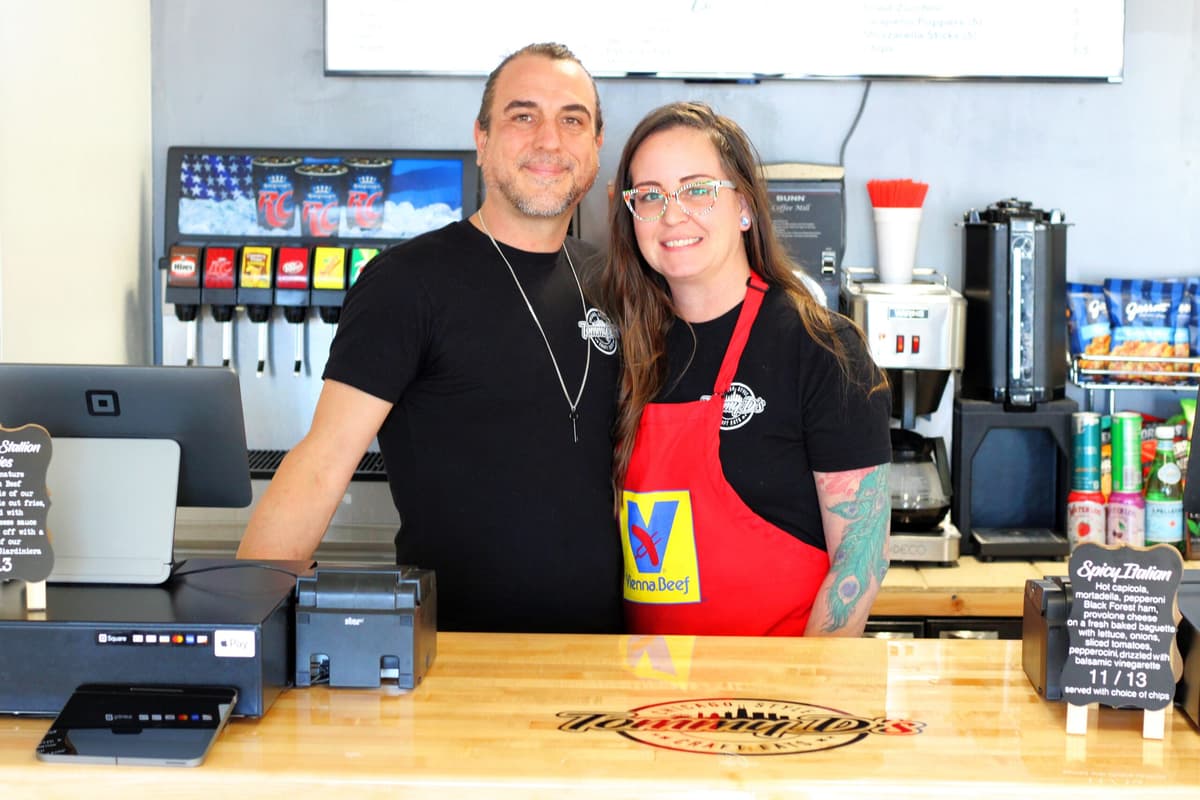 Tommy and Janna McCrea of Tommy D's (Photo by Mark Whittaker)