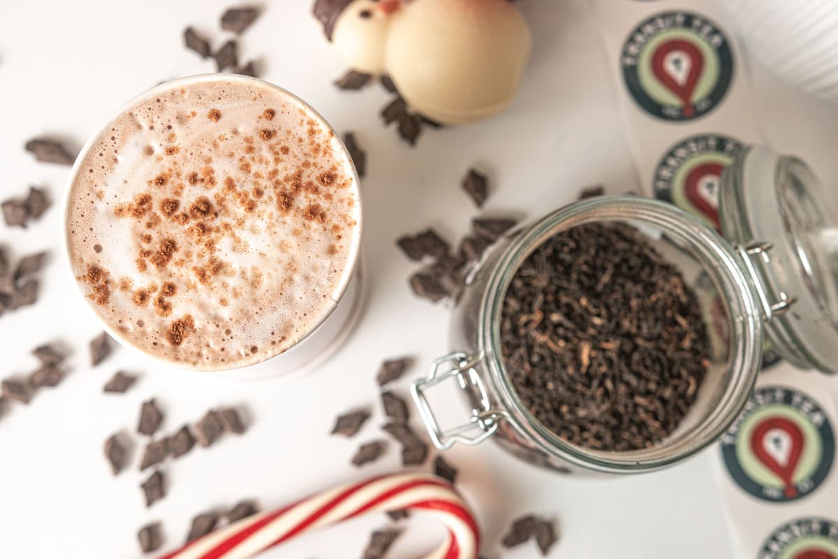 Merry Mint Mocha at Transit Tea