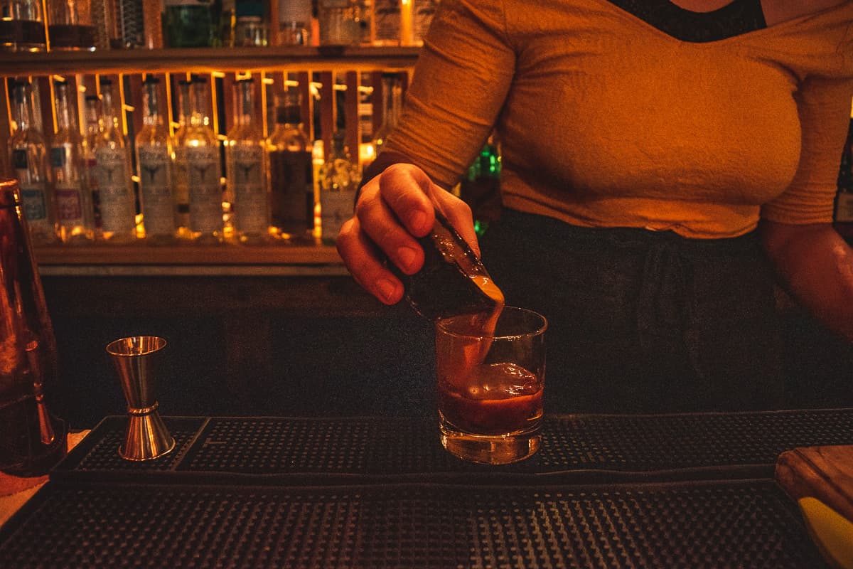 Cocktail at El Crisol (Credit: Jackie Tran)