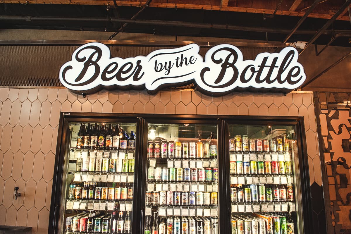 Beer selection at Craft, A Modern Drinkery (Credit: Jackie Tran)