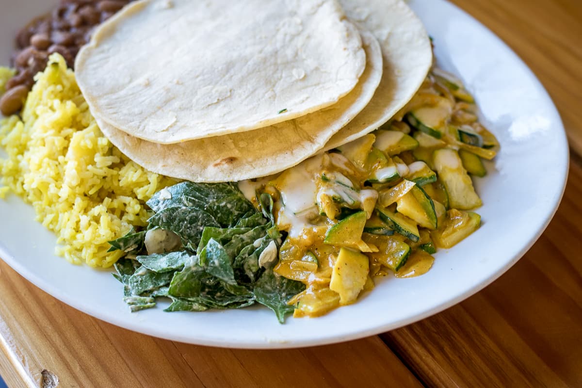 Calabacitas at Tumerico (Credit: Jackie Tran)