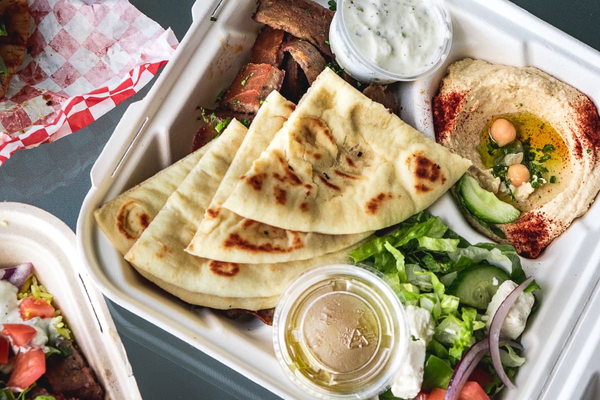 Gyro Plate at Urban Pita (Credit: Jackie Tran)