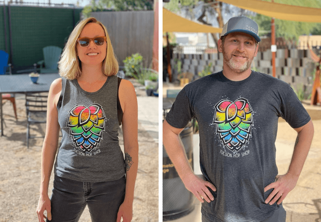 Jessie Mance and David Zugerman of Tucson Hop Shop (Photo courtesy of Tucson Hop Shop on Instagram)