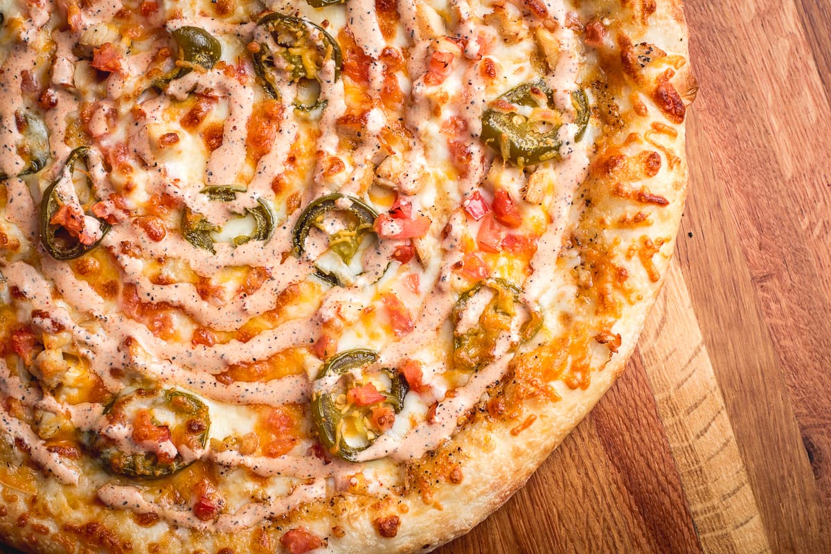 Texas Chainsaw Massacre Pizza at Serial Grillers (Credit: Jackie Tran)