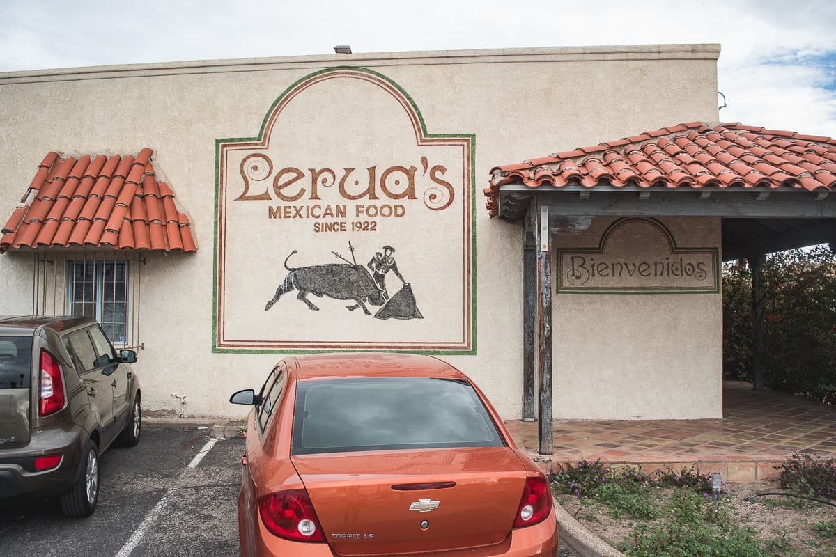 Facade at Lerua's Mexican Food (Credit: Jackie Tran)