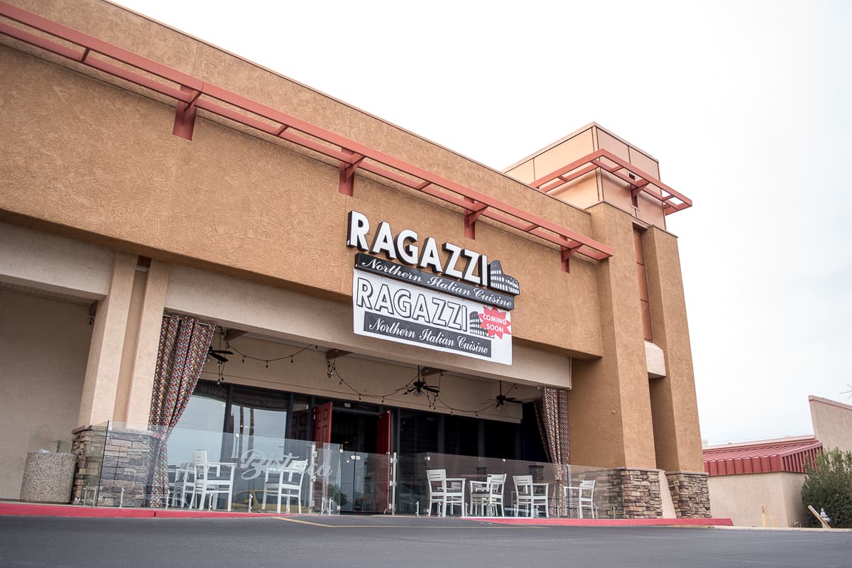 Facade at Ragazzi Northern Italian Cuisine (Credit: Jackie Tran)