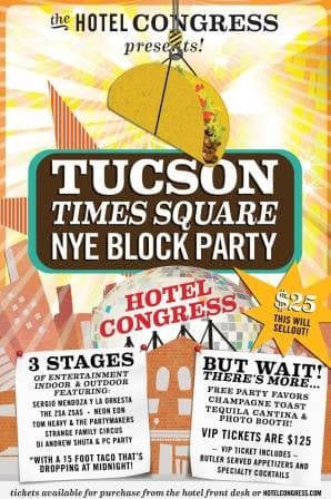 NYE Block Party at Hotel Congress