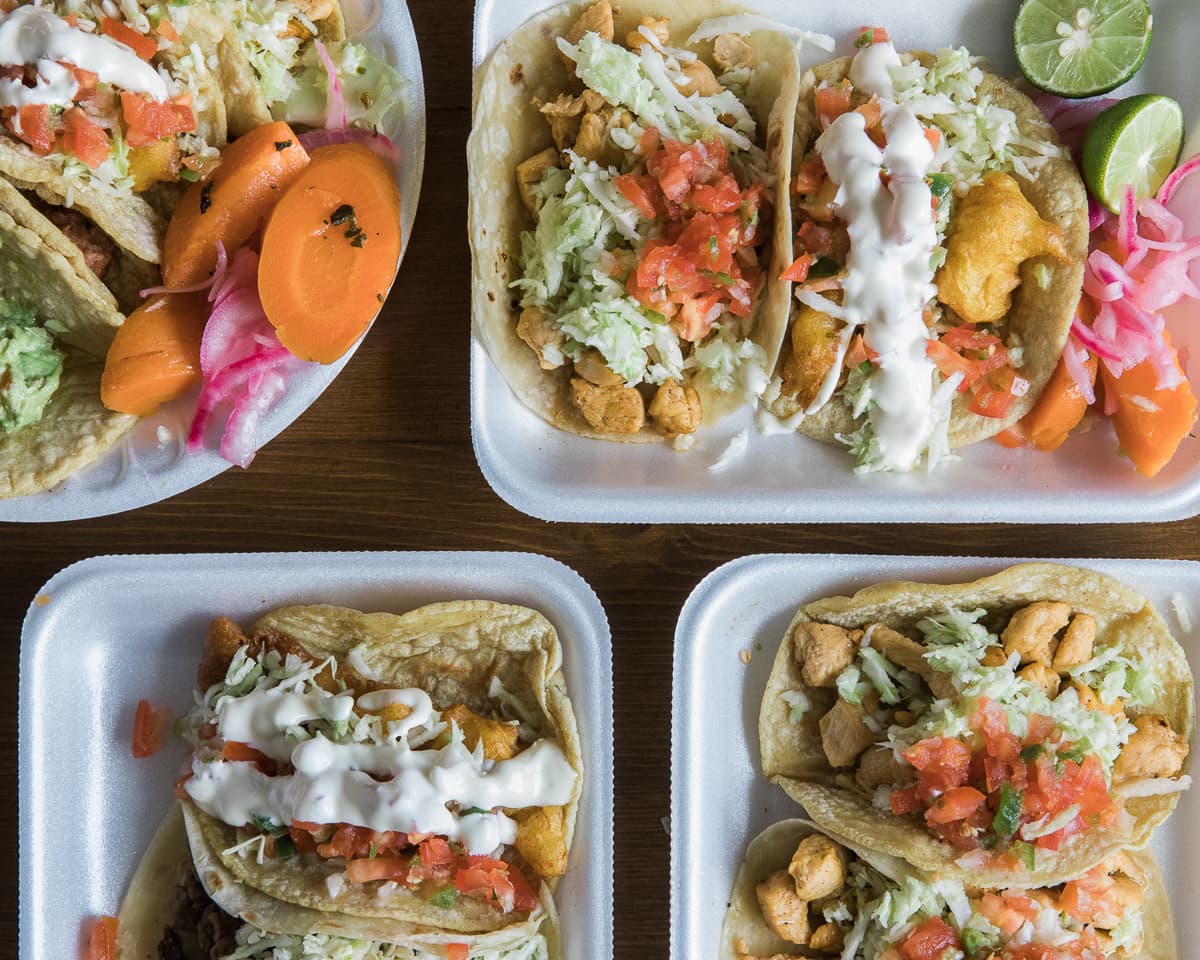 Tacos at Taqueria Pico de Gallo (Credit: Taylor Noel Photography)