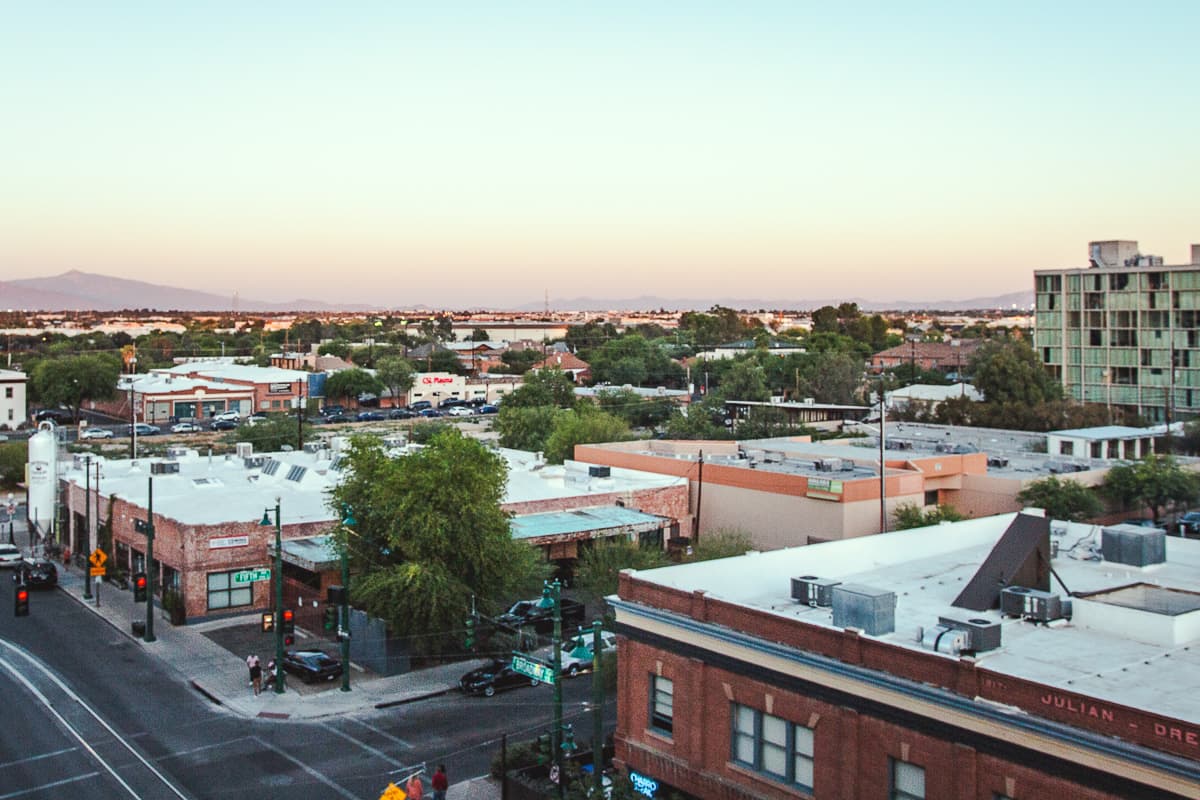 Downtown Tucson (Credit: Jackie Tran)