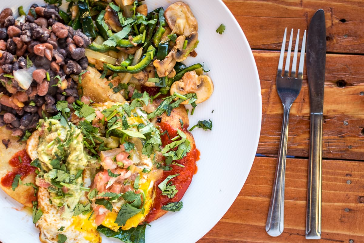 Huevos Rancheros at Tumerico (Credit: Jackie Tran)