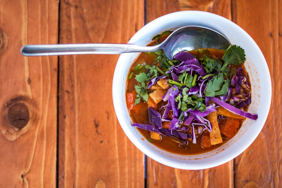 Posole at Tumerico (Credit: Jackie Tran)