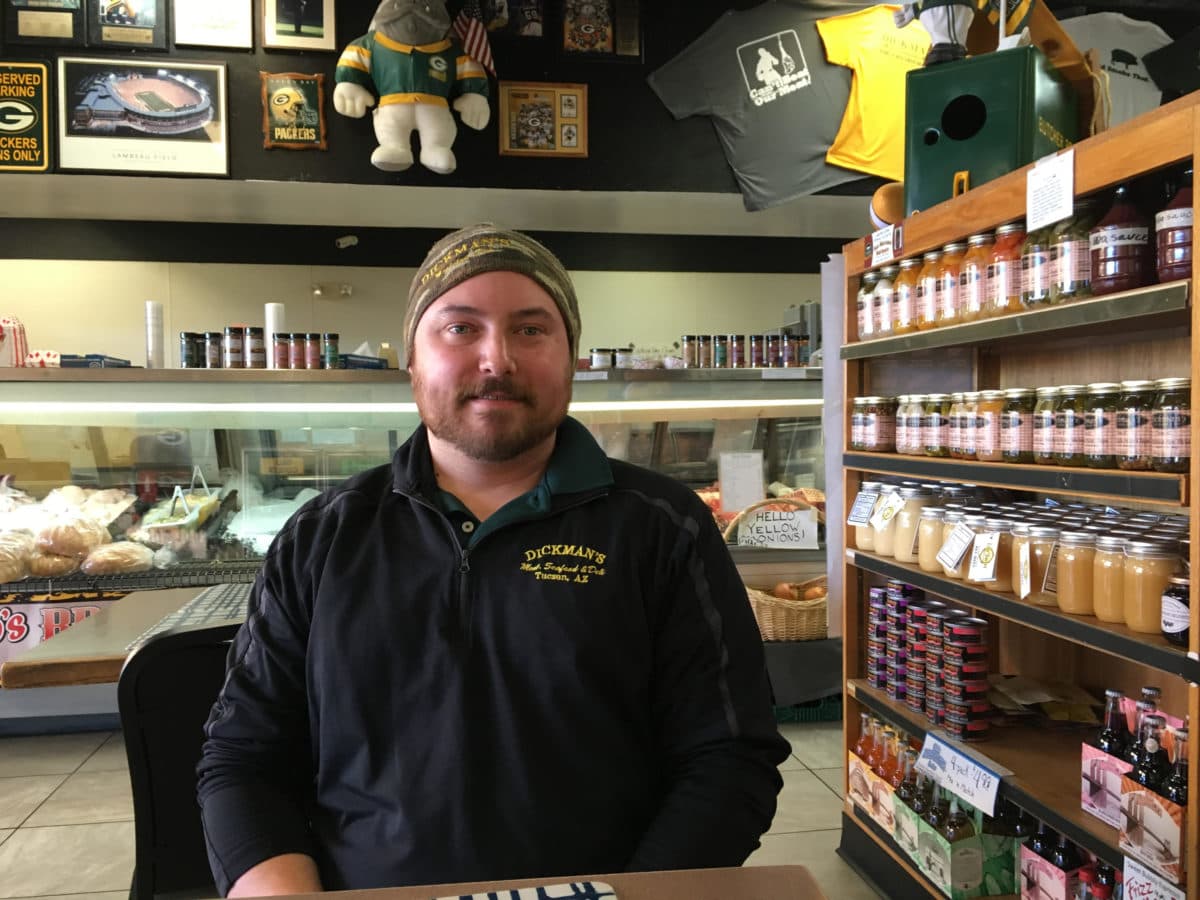 Dan Dickman at Dickman's Meat & Deli (Credit: Edie Jarolim)