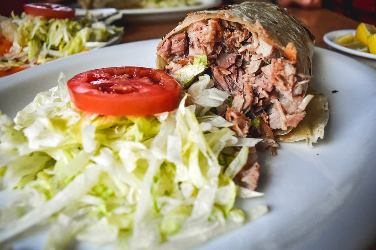 Burrito bucket list: Carnitas burro at El Indio Restaurant