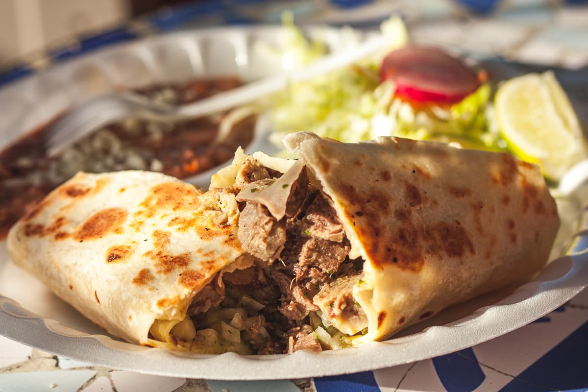 Burrito bucket list: Lengua burrito from Birrieria Guadalajara