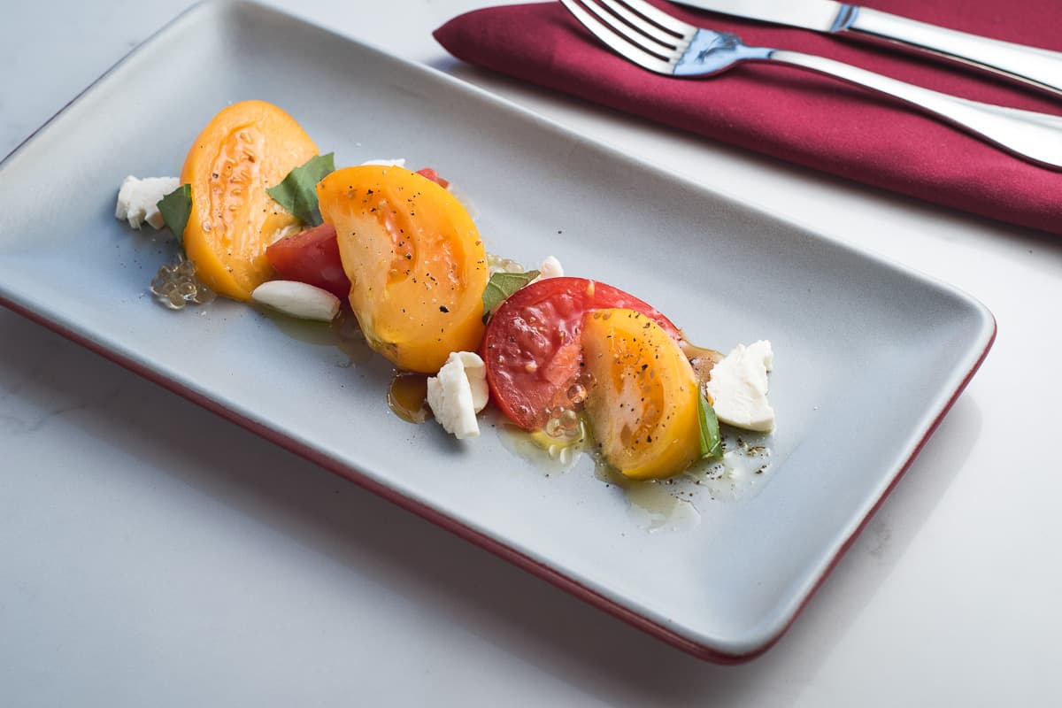 Caprese Salad at Proof Artisanal Pizza & Pasta (Credit: Jackie Tran)
