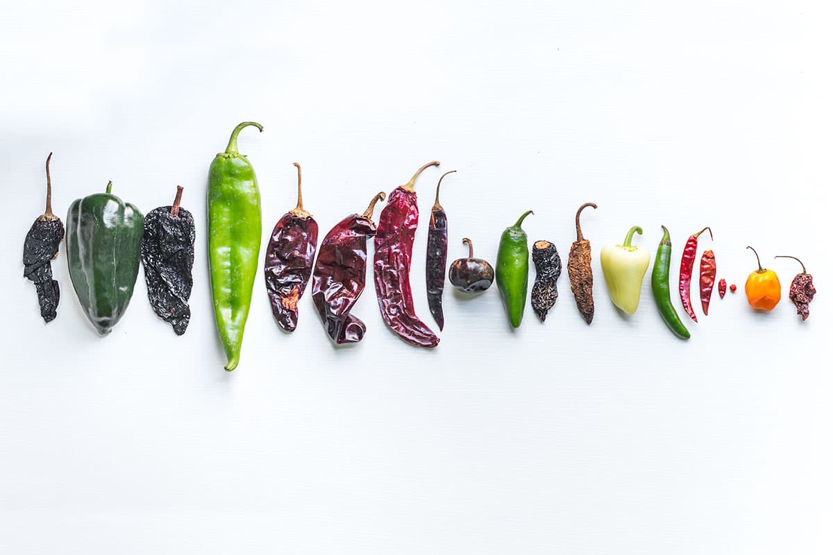 Ultimate Tucson Visitor's Guide Assorted chili peppers (Credit: Jackie Tran)