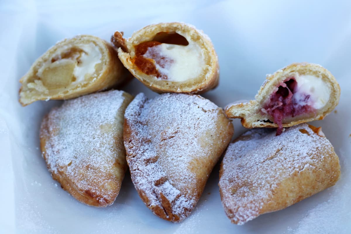 Pies at Under Pressure (Photo by Mark Whittaker)