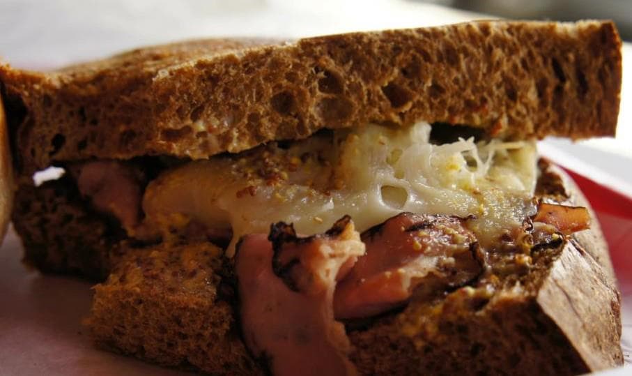 Wildcat sandwich at Bison Witches (Credit: Seth Benhaim)