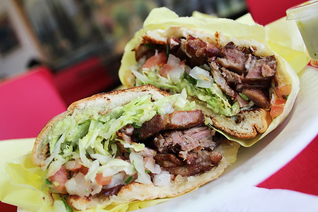 Carnitas Torta at Nico's Taco Shop (Credit: Theresa Delaney)