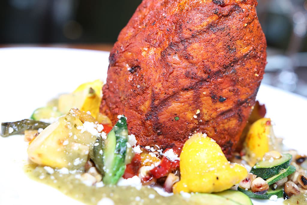 Achiote Pork Chop at CORE Kitchen & Wine Bar, Ritz-Carlton Dove Mountain