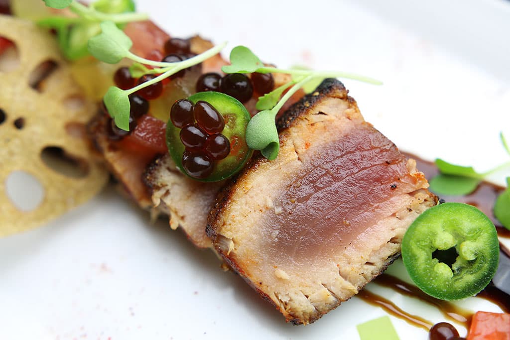 Seared Ahi at PY Steakhouse, Casino del Sol