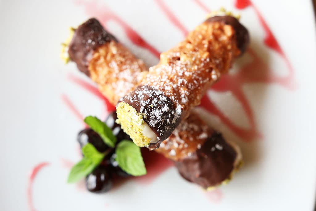Cannoli Siciliana at Primo, JW Marriott Star Pass