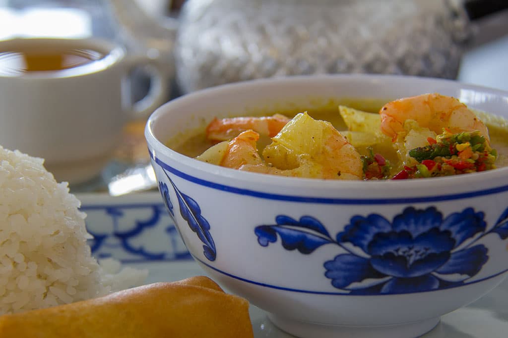 Yellow Curry with Shrimp at Sa-ing Thai