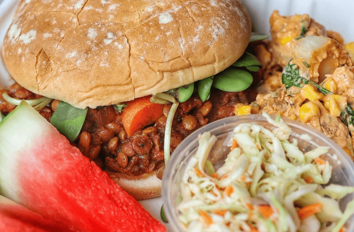 Lentil Sloppy Joe at Urban Fresh