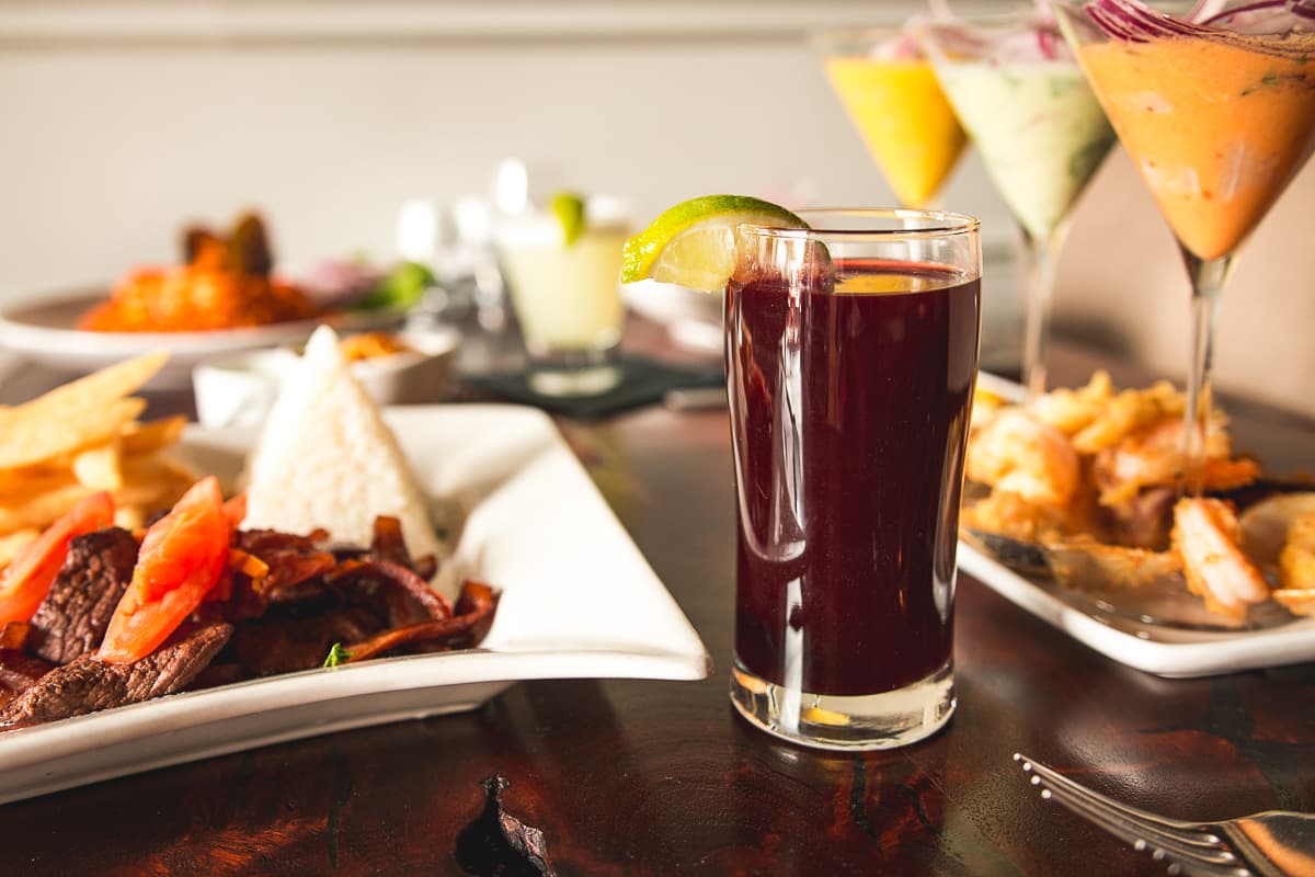 Chicha Morada at Villa Peru (Credit: Jackie Tran)