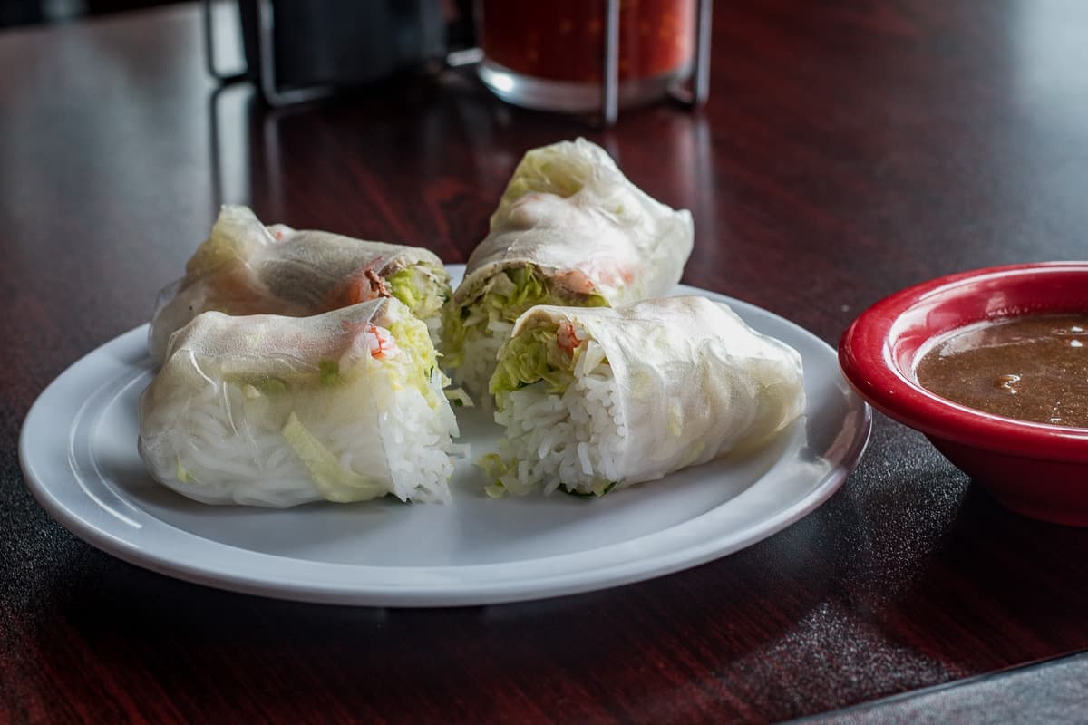 Fresh Roll at Vina Vietnamese Street Food (Credit: Jackie Tran)