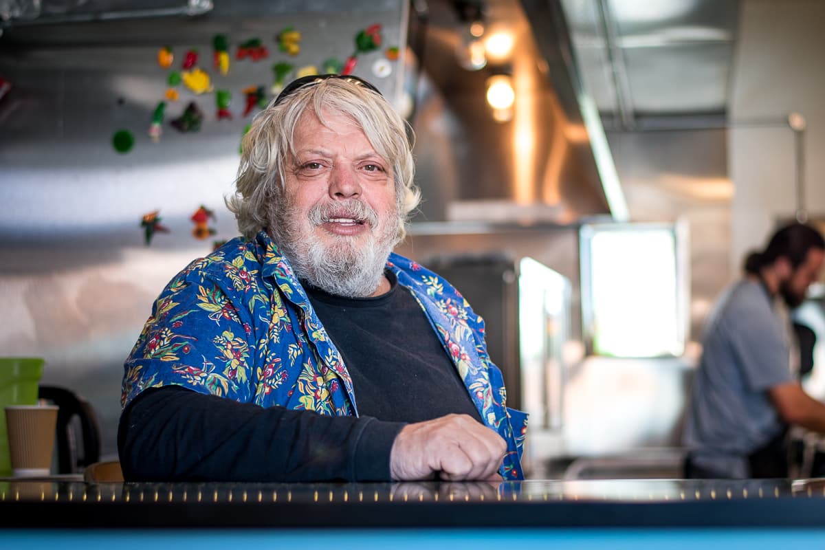 Erik Shapiro, owner at Zinman's Food Shop (Credit: Jackie Tran)