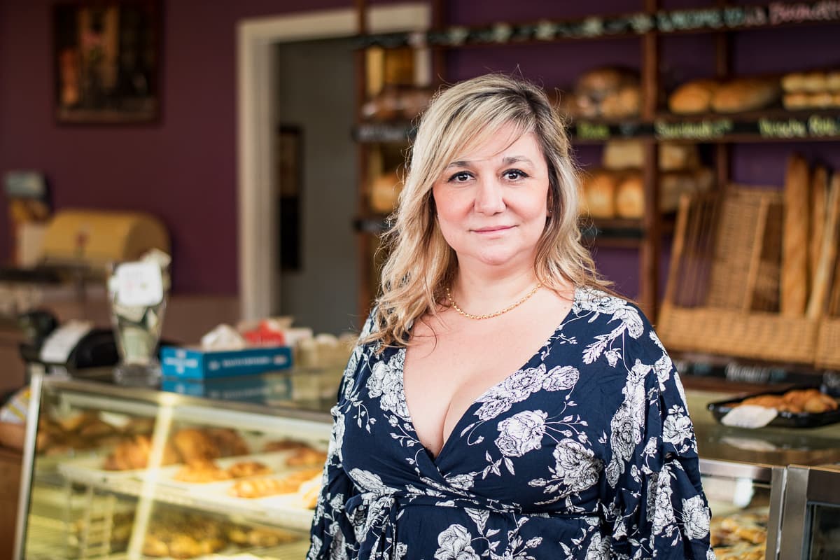 Coralie Satta of Ghini's French Caffe and La Baguette Bakery (Credit: Jackie Tran)