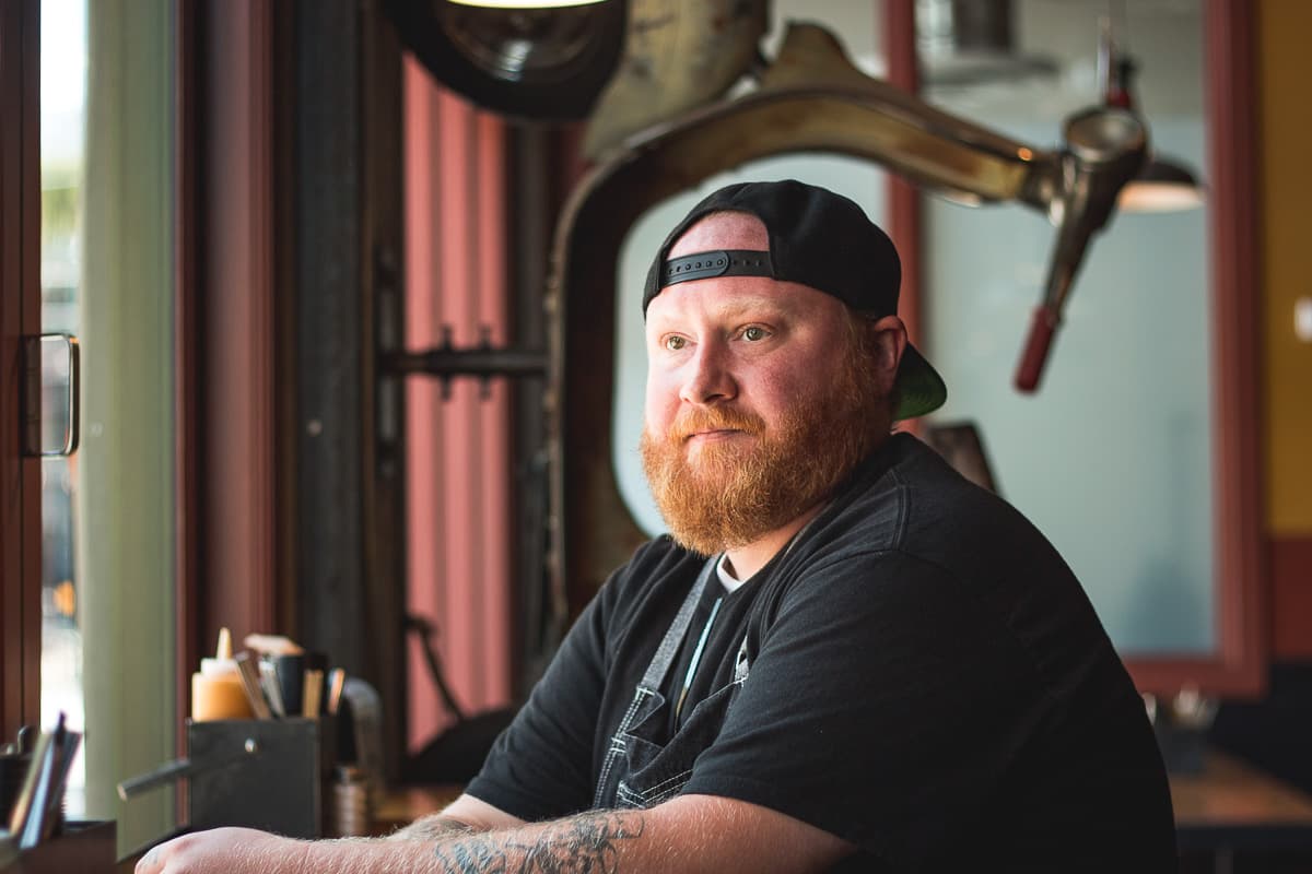 Chef Ivor Cryderman at Diablo Burger Tucson (Credit: Jackie Tran)