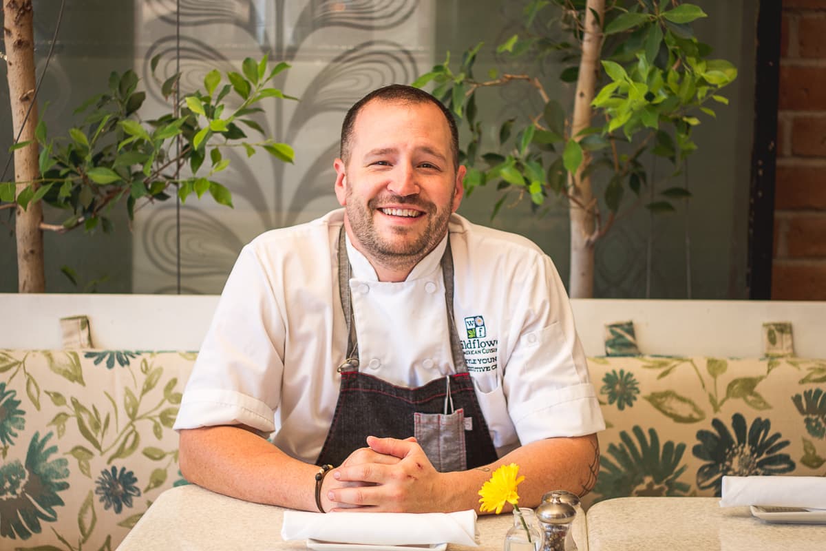 Wildflower American Cuisine executive chef Kyle Young
