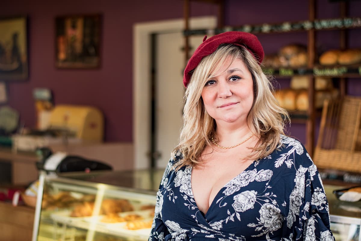 Coralie Satta of Ghini's French Caffe and La Baguette Bakery (Credit: Jackie Tran)