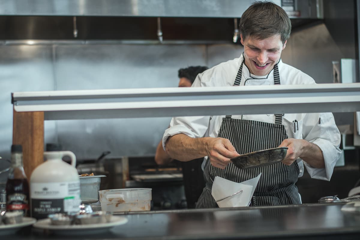 The Dutch Eatery & Refuge executive chef and co-owner Marcus van Winden (Credit: Jackie Tran)