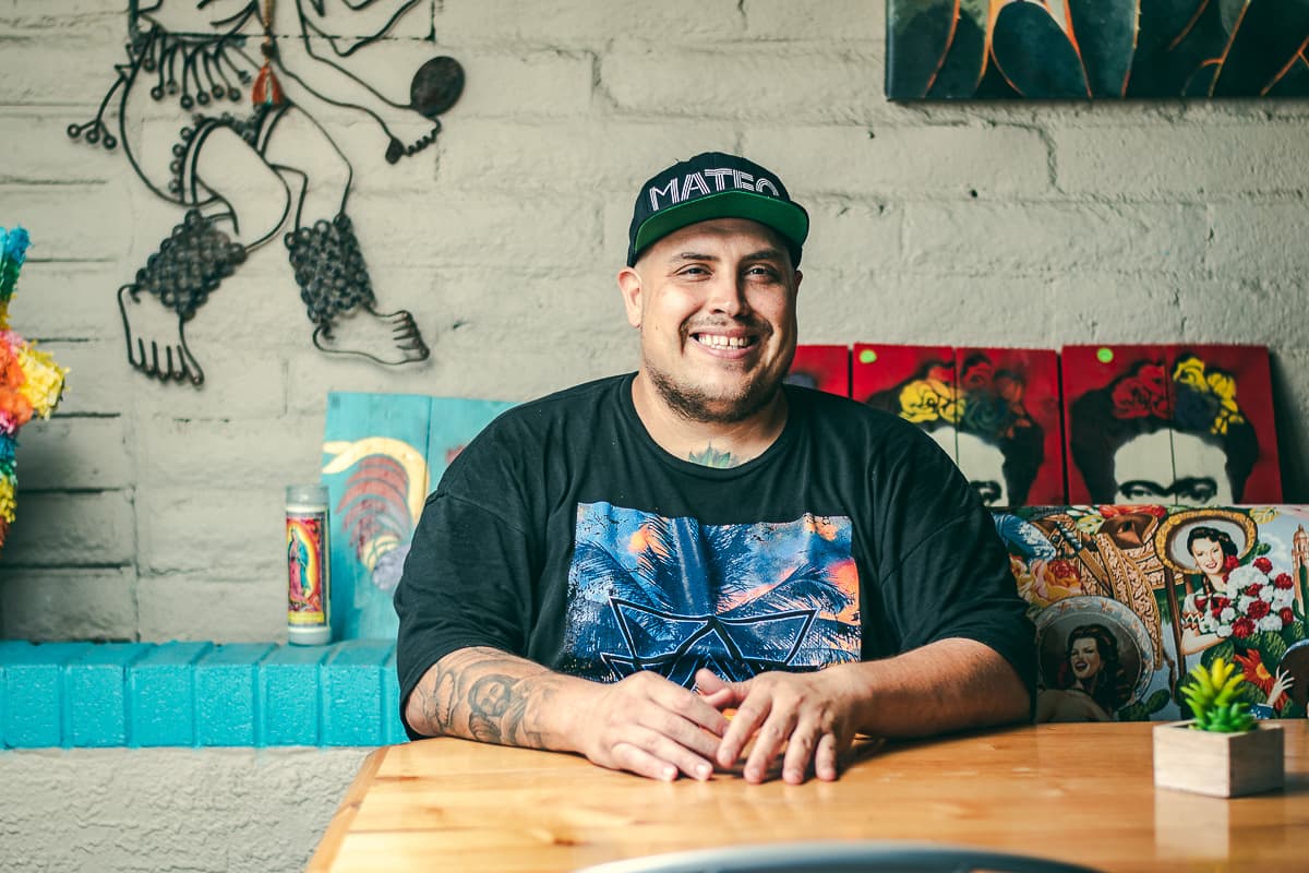 Owner-chef Mateo Otero at Rollies Mexican Patio (Credit: Jackie Tran)