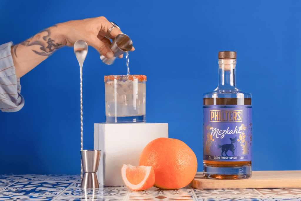 Philters Mezkahl zero proof spirit (Photo courtesy of Philters)