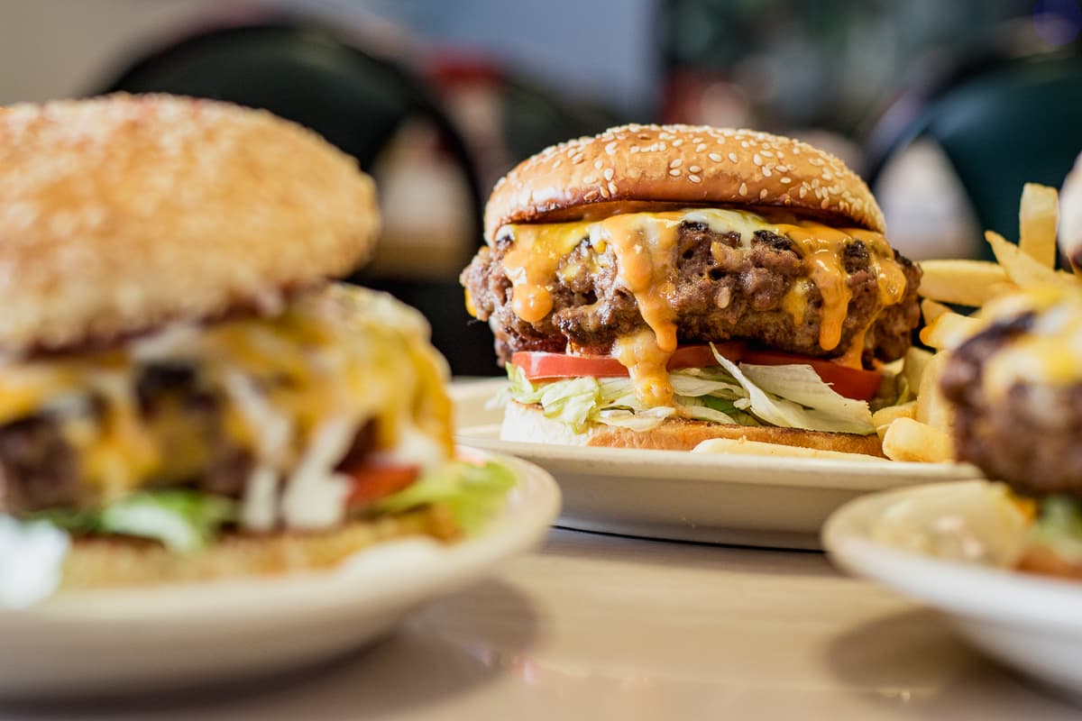 Stuffed Burgers at Pappy's Diner (Credit: Jackie Tran)
