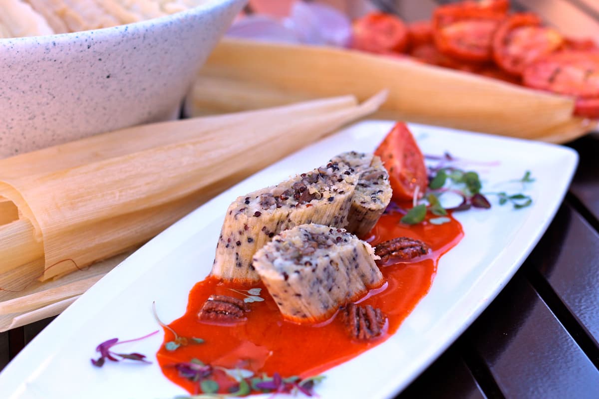 Quinoa Tamales from Hilton El Conquistador's Golf & Tennis Resort (Photo Credit: Kristin Tovar)