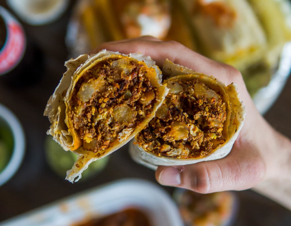 Burrito at St. Mary's Mexican Food (Credit: Brielle Farmer)