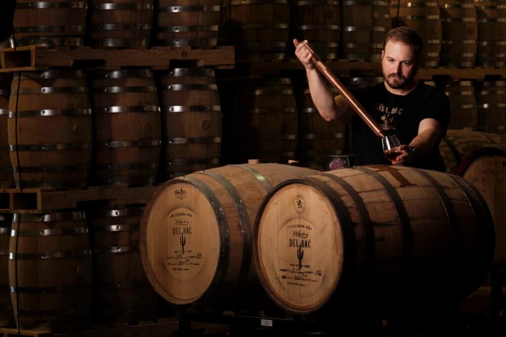 Mark A. Vierthaler, Whiskey Del Bac's Master Distiller/Blender and Director of Distillery Operations