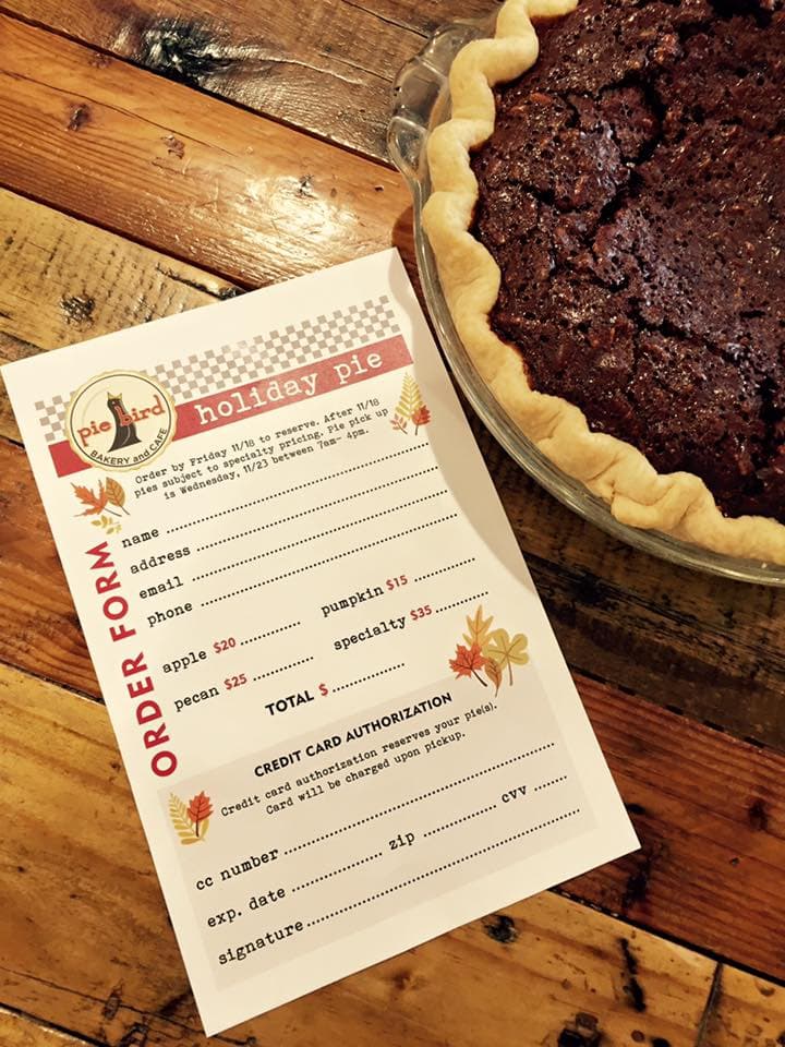 Pie orders