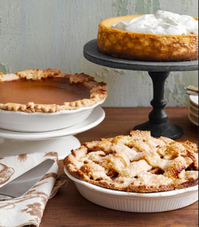 Pies at La Baguette Bakery