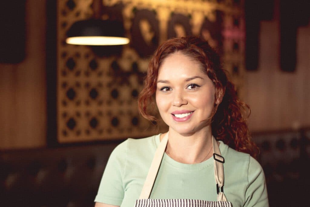 RealGood Restaurant Concepts executive chef and baker Jessica Altamirano (Photo by Jackie Tran)