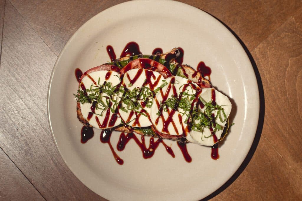 Mozza Toast at RealGood Brunch Co. (Photo by Jackie Tran)